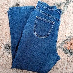 Vintage French Dressing classic straight leg blue jeans size 18
